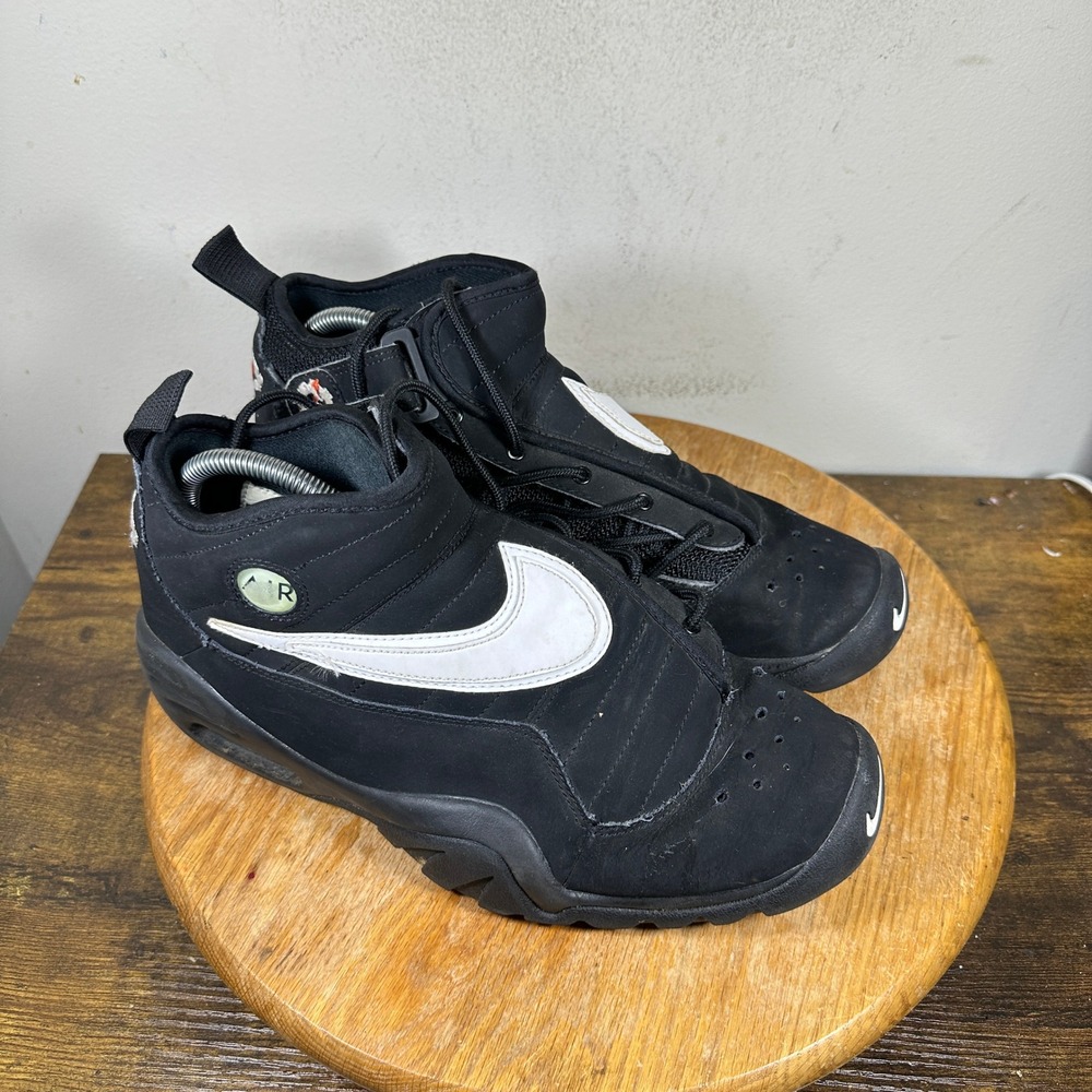 Nike Air Zoom Flight 95 Retro Black Basketball Shoes Mens Size 9.5 880869-001